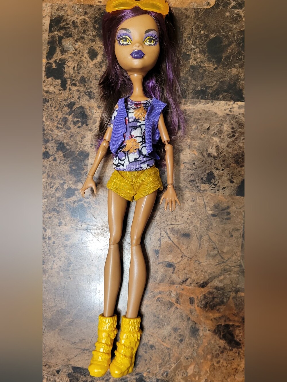 G1 Monster High Rare Clawdeen Wolf From 3 Pack Boo York Out Of Tombers